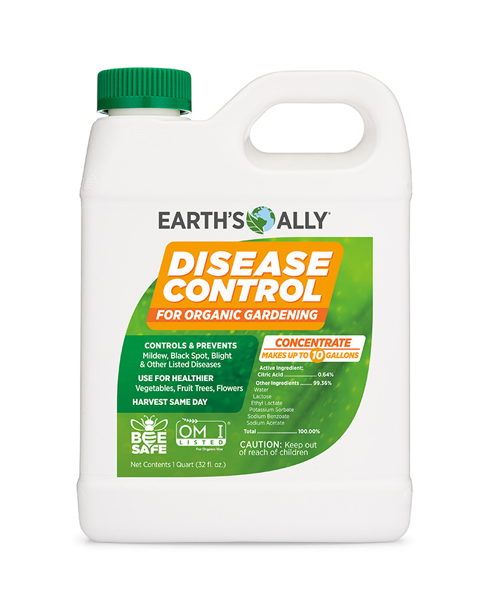 Earth's Ally Disease Control 1 Quart Bottle - 6 per case - Fungicides